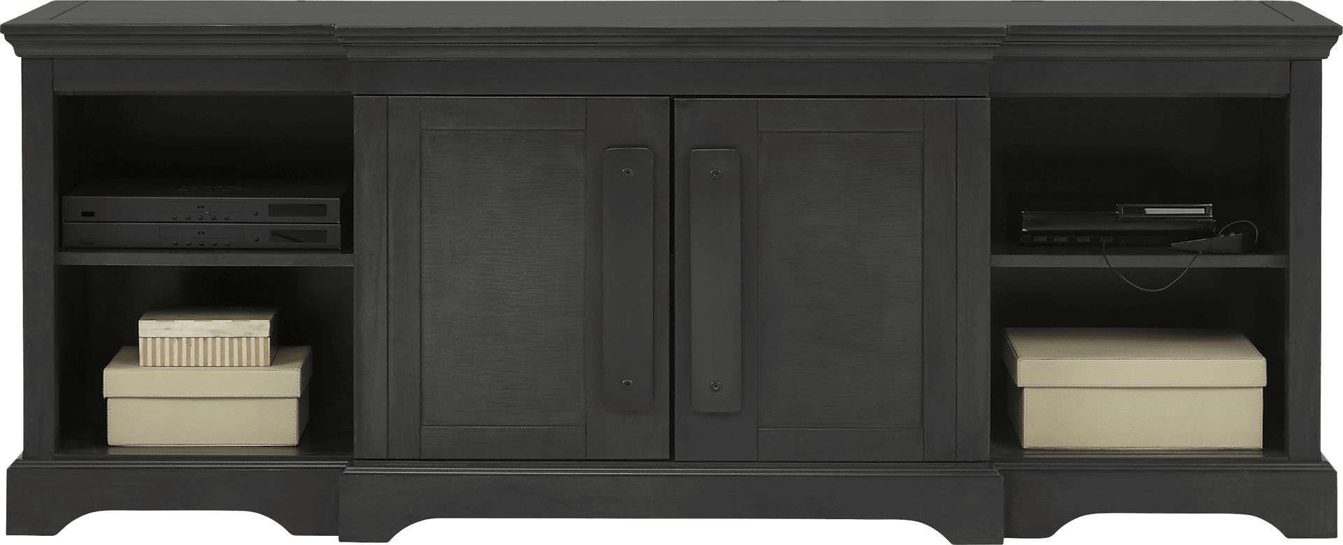 Drayden Hill Gray 80 in. Console - Image 3