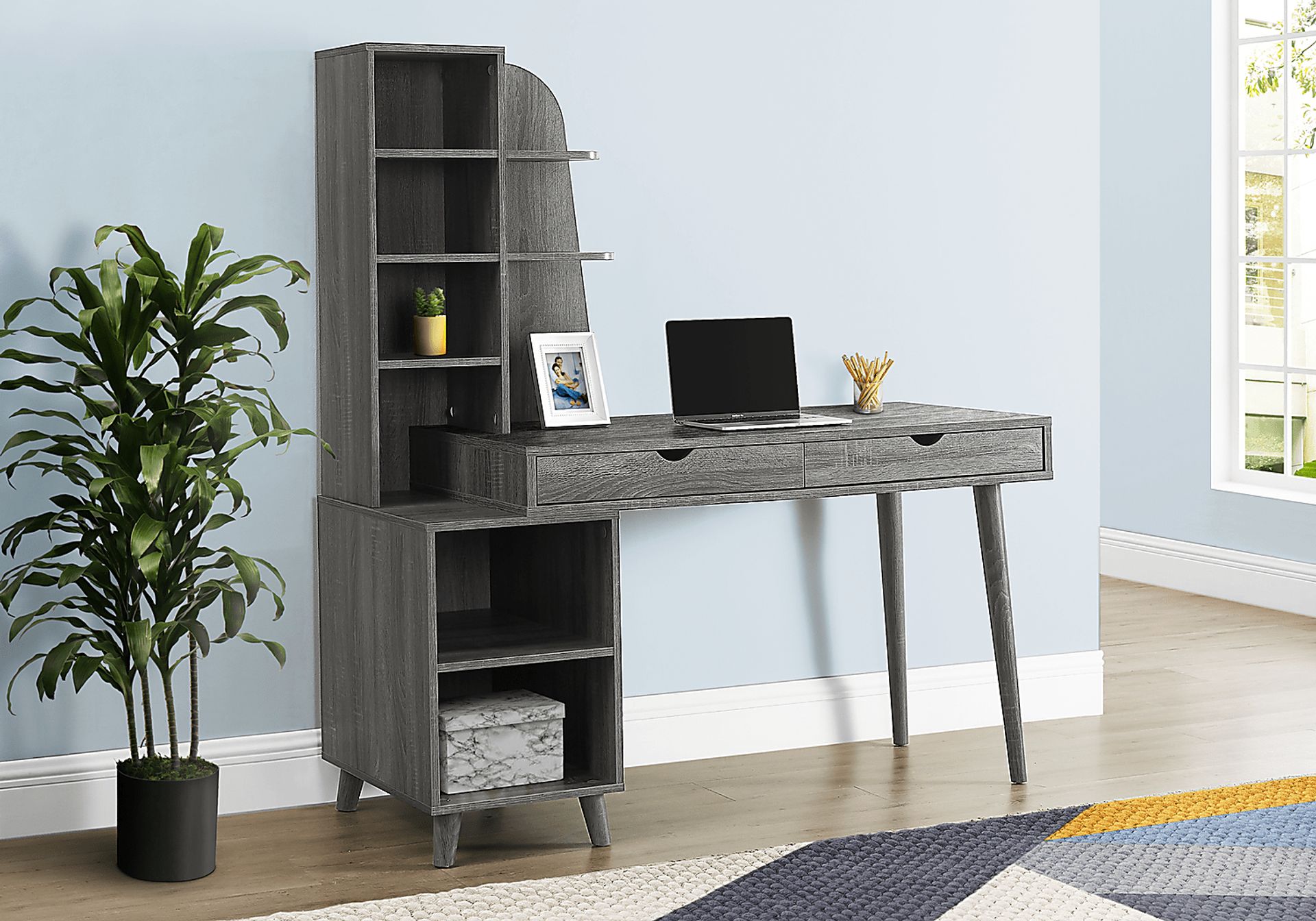 Drayebrooke Gray Desk - Image 3