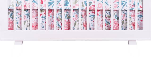 Dream Blossom Pink 3 Pc Baby Bedding Set - Thumbnail - Image 5