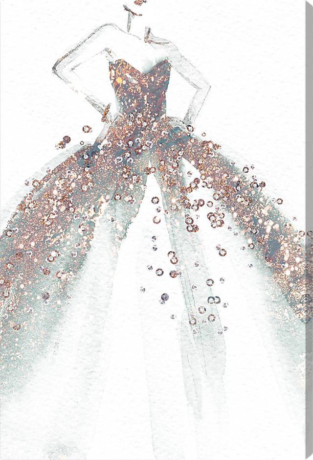 Dream Dress Gold Artwork - Thumbnail - Image 1