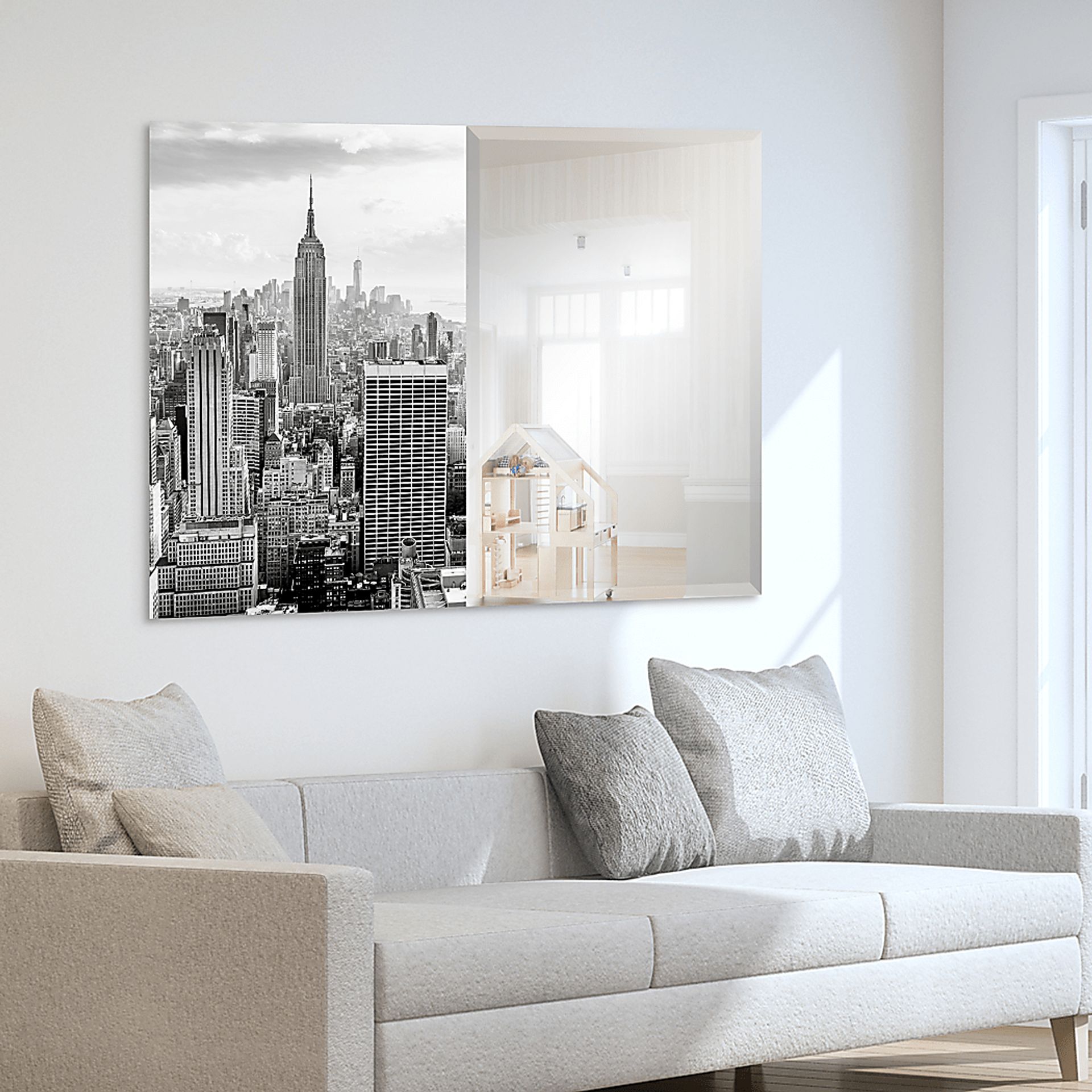 Dream in NY Gray Mirror - Image 6