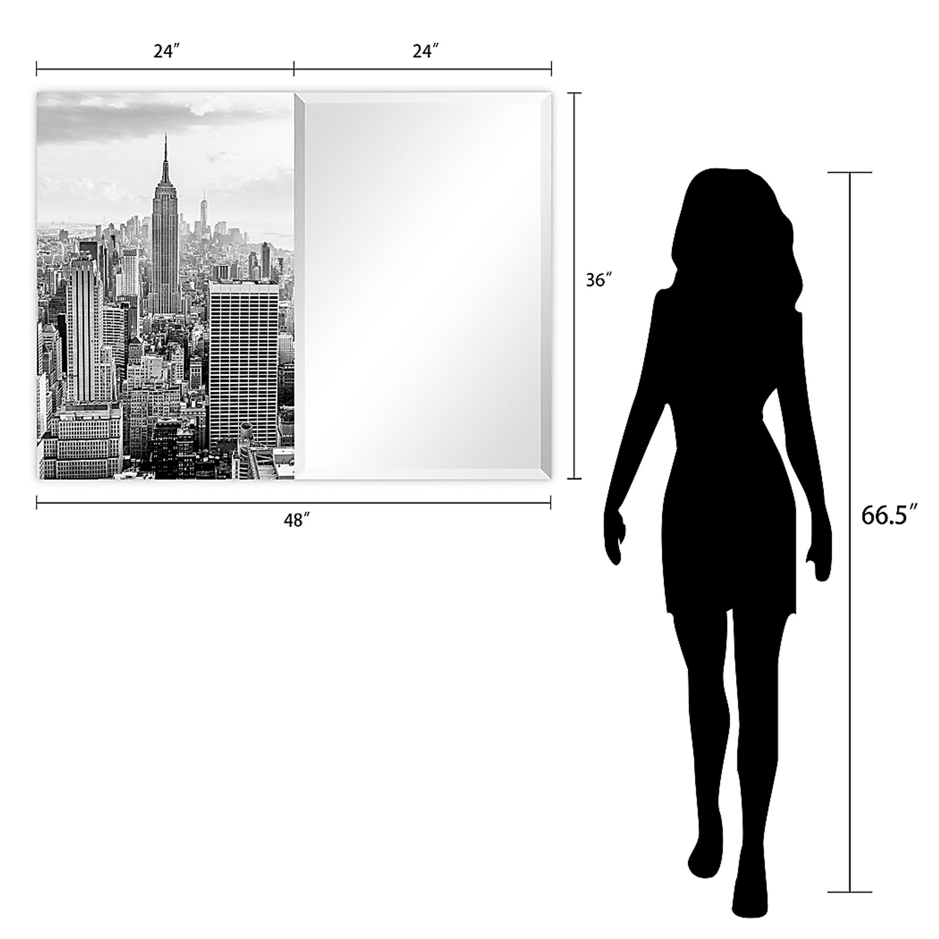 Dream in NY Gray Mirror - Image 8