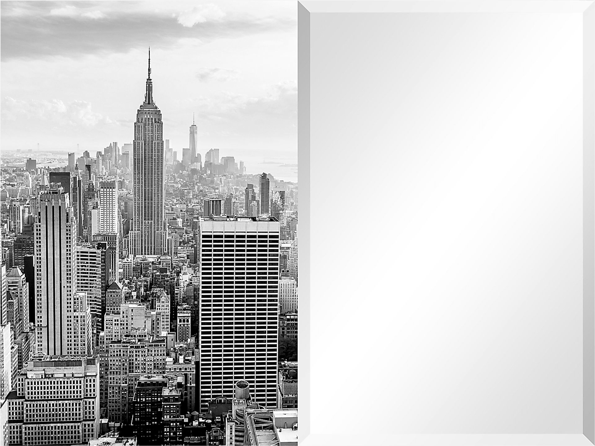 Dream in NY Gray Mirror - Image 1