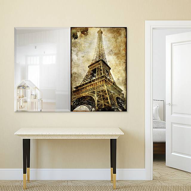 Dream in Paris Gold Mirror - Thumbnail - Image 4