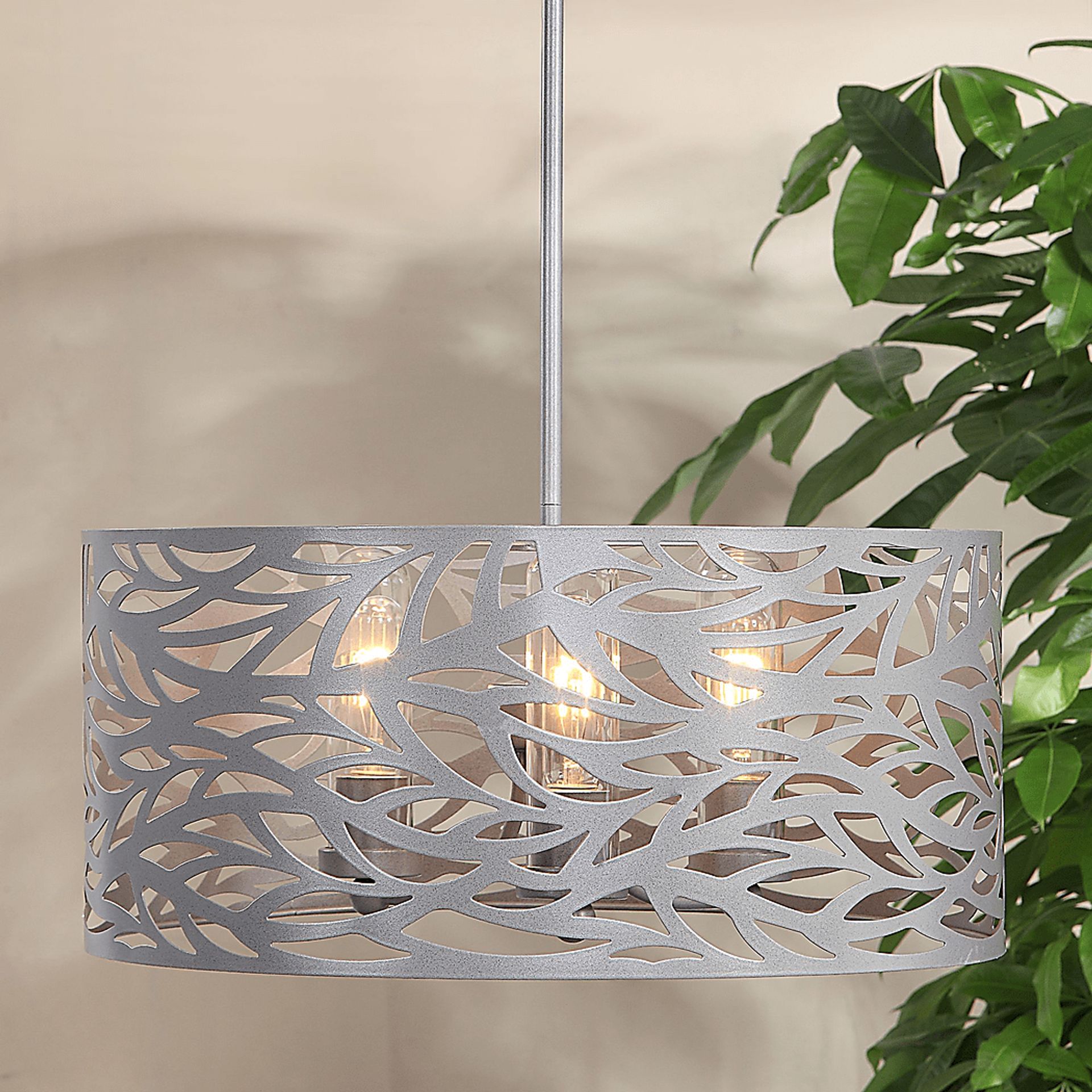 Dream Lane Silver Outdoor Pendant - Image 2