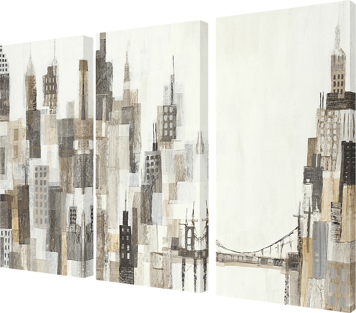 Dream Metropolis Set of 3 Artwork