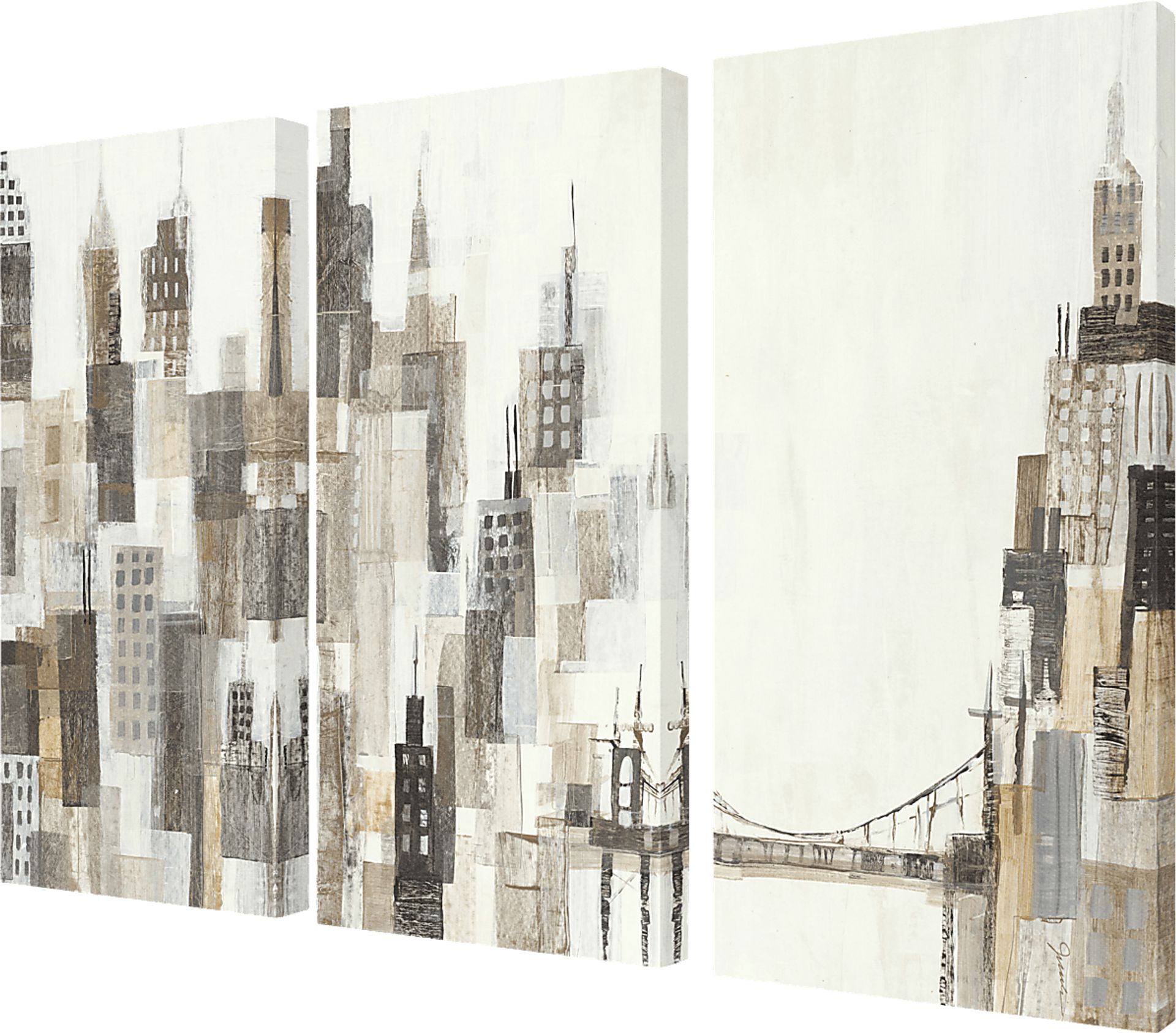 Dream Metropolis Set of 3 Artwork - Image 1