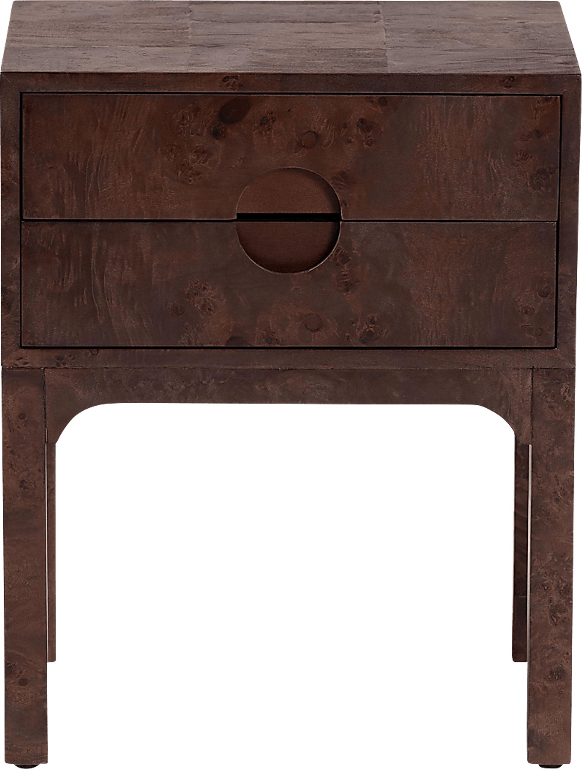 Dreamware Dark Brown Nightstand - Image 4