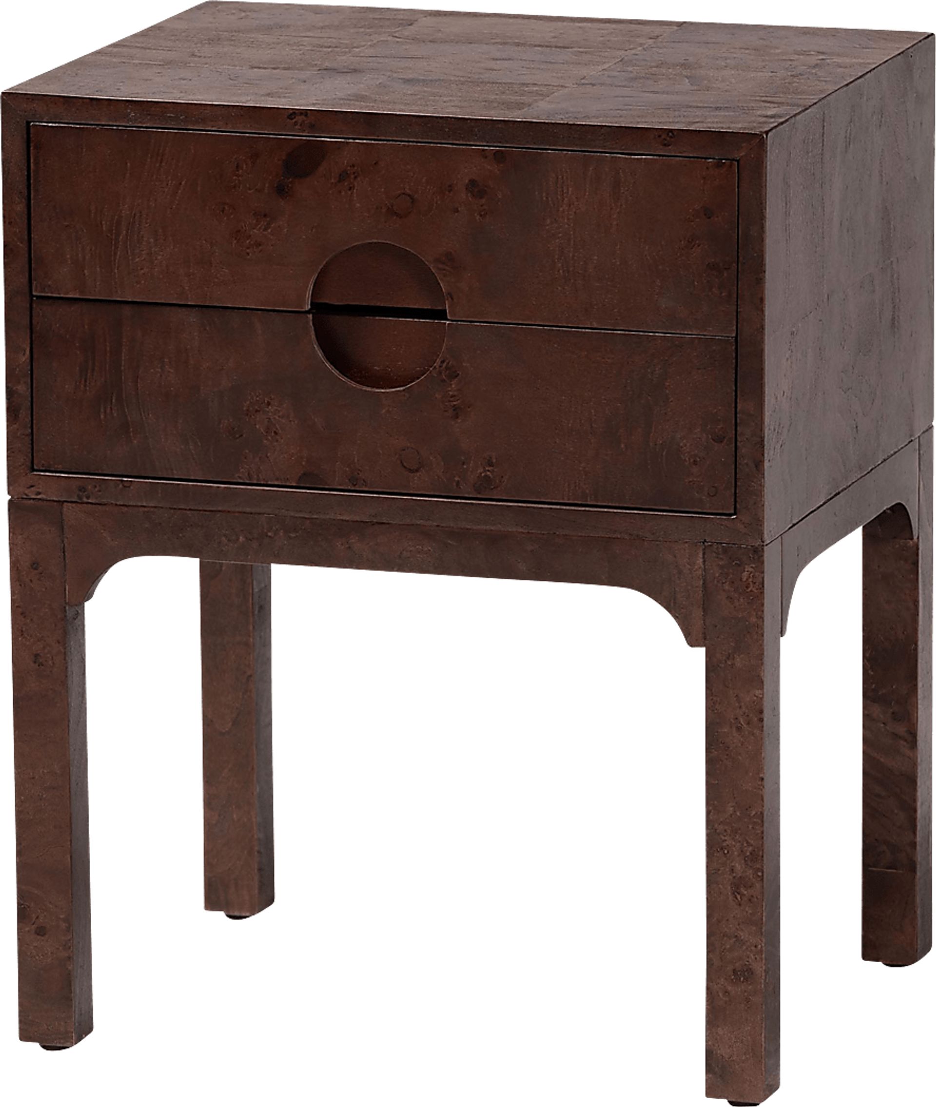 Dreamware Dark Brown Nightstand - Image 1