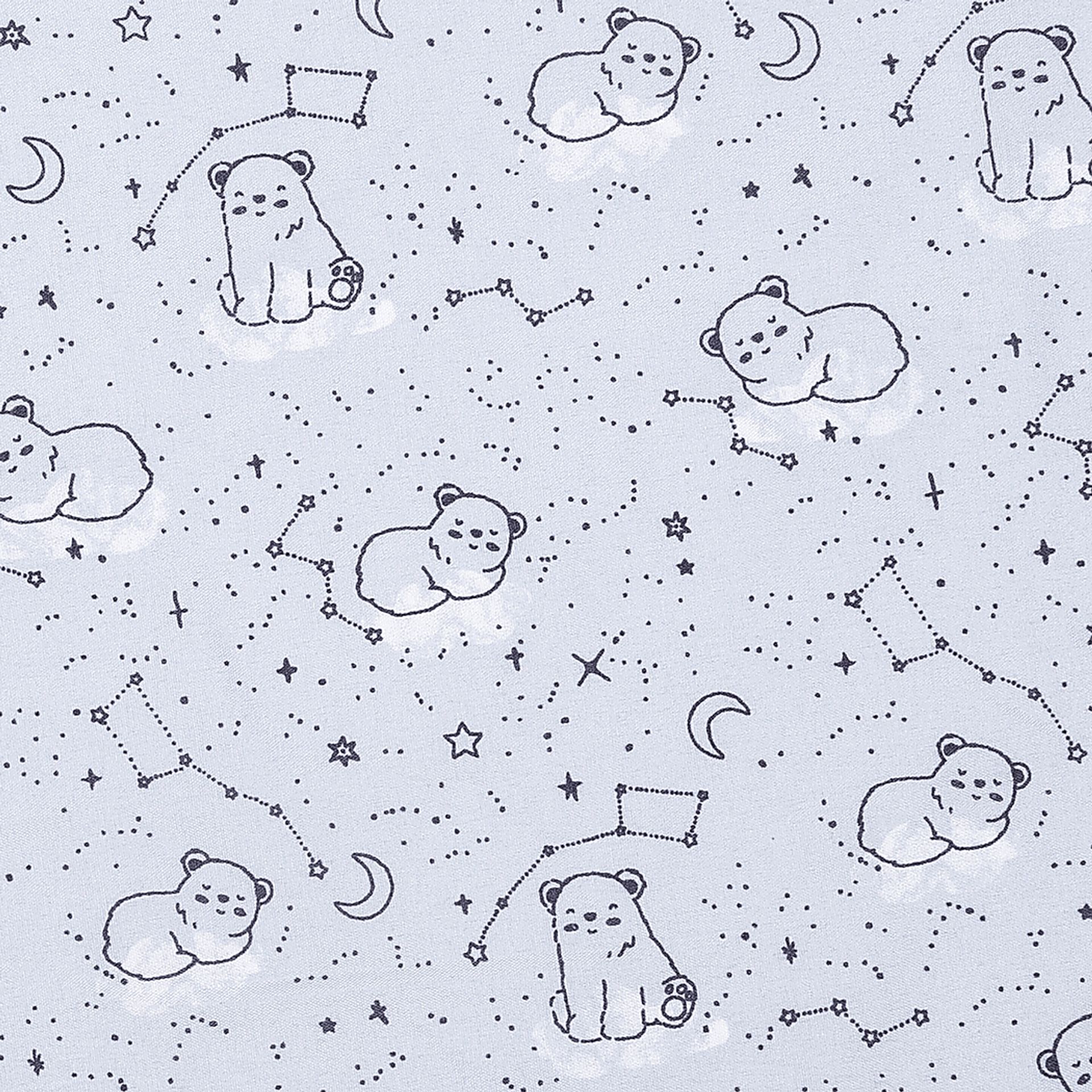 Dreamy Bear White 4 Pc Baby Bedding Set - Image 4
