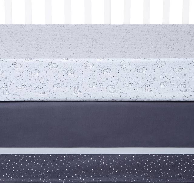 Dreamy Bear White 4 Pc Baby Bedding Set - Thumbnail - Image 6