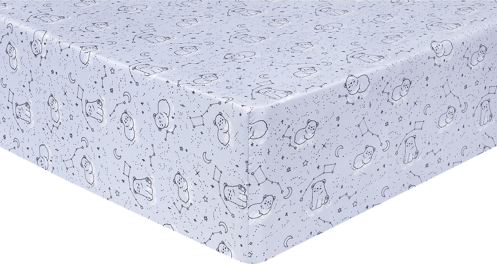 Dreamy Bear White 4 Pc Baby Bedding Set - Image 7