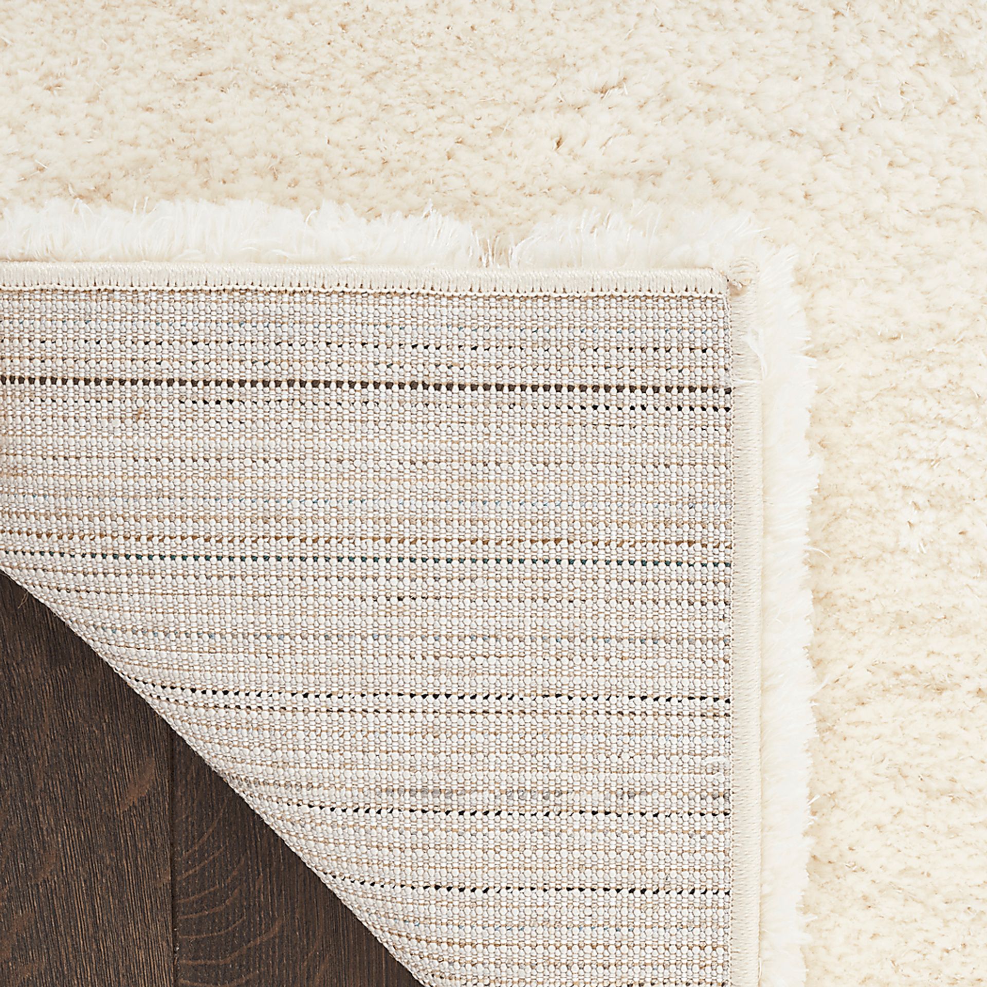 Dreamy Shag Ivory 5'3 x 7'3 Rug - Image 6