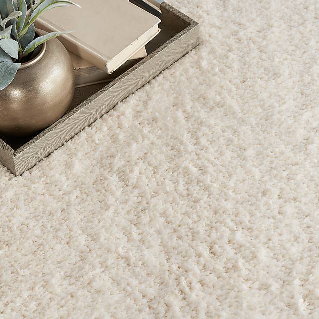 Dreamy Shag Ivory 5'3 x 7'3 Rug - Thumbnail - Image 8