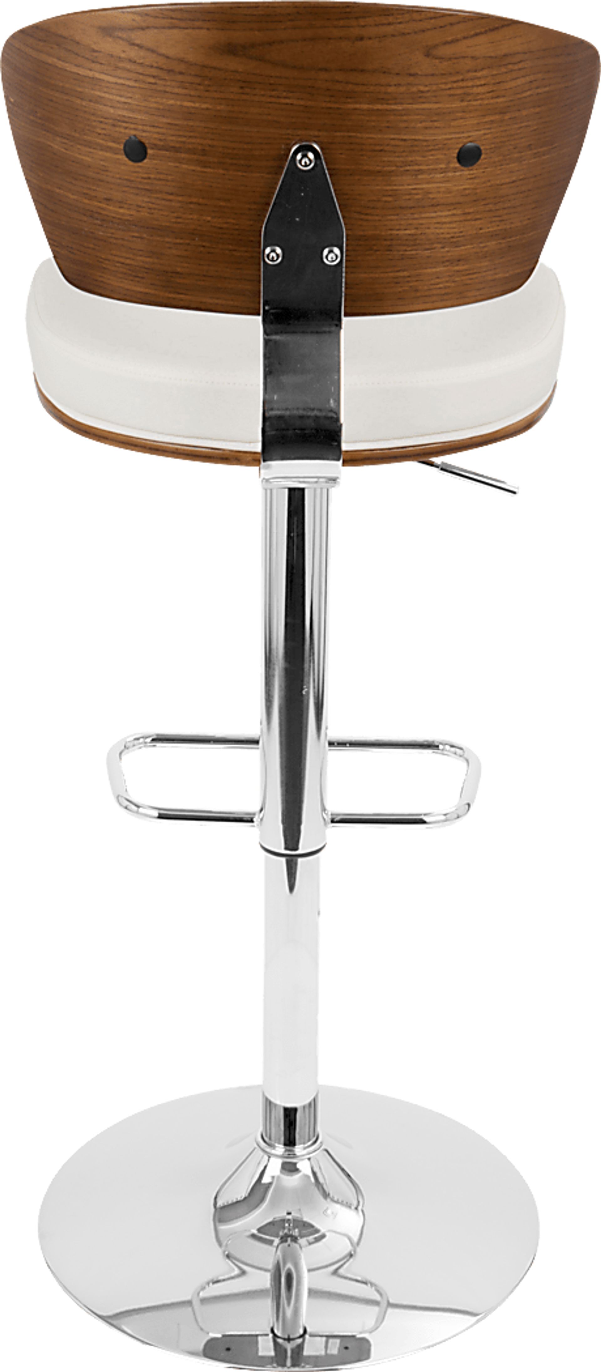 Dreem White Adjustable Swivel Counter Height Stool, Set of 3 - Image 11