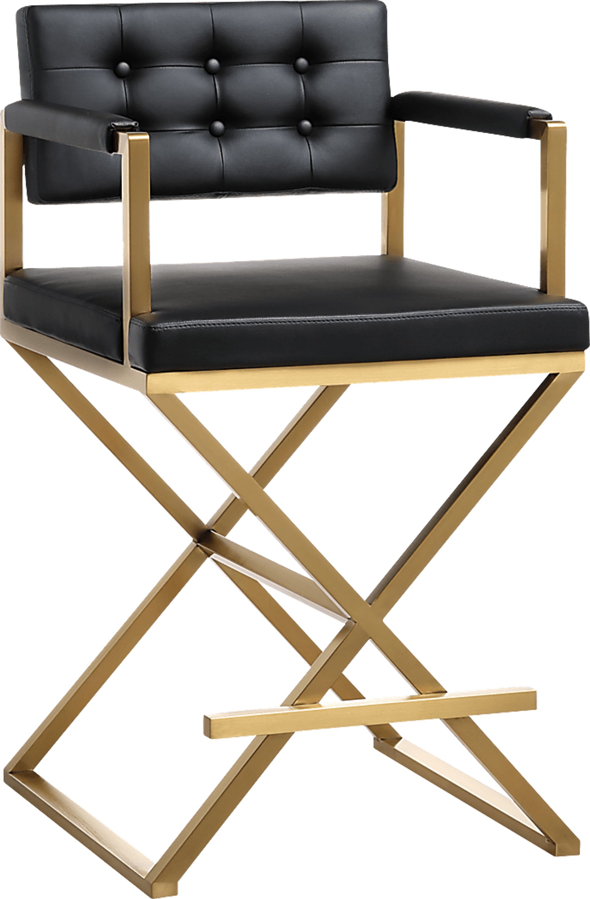 Drela Black Counter Height Stool - Image 1