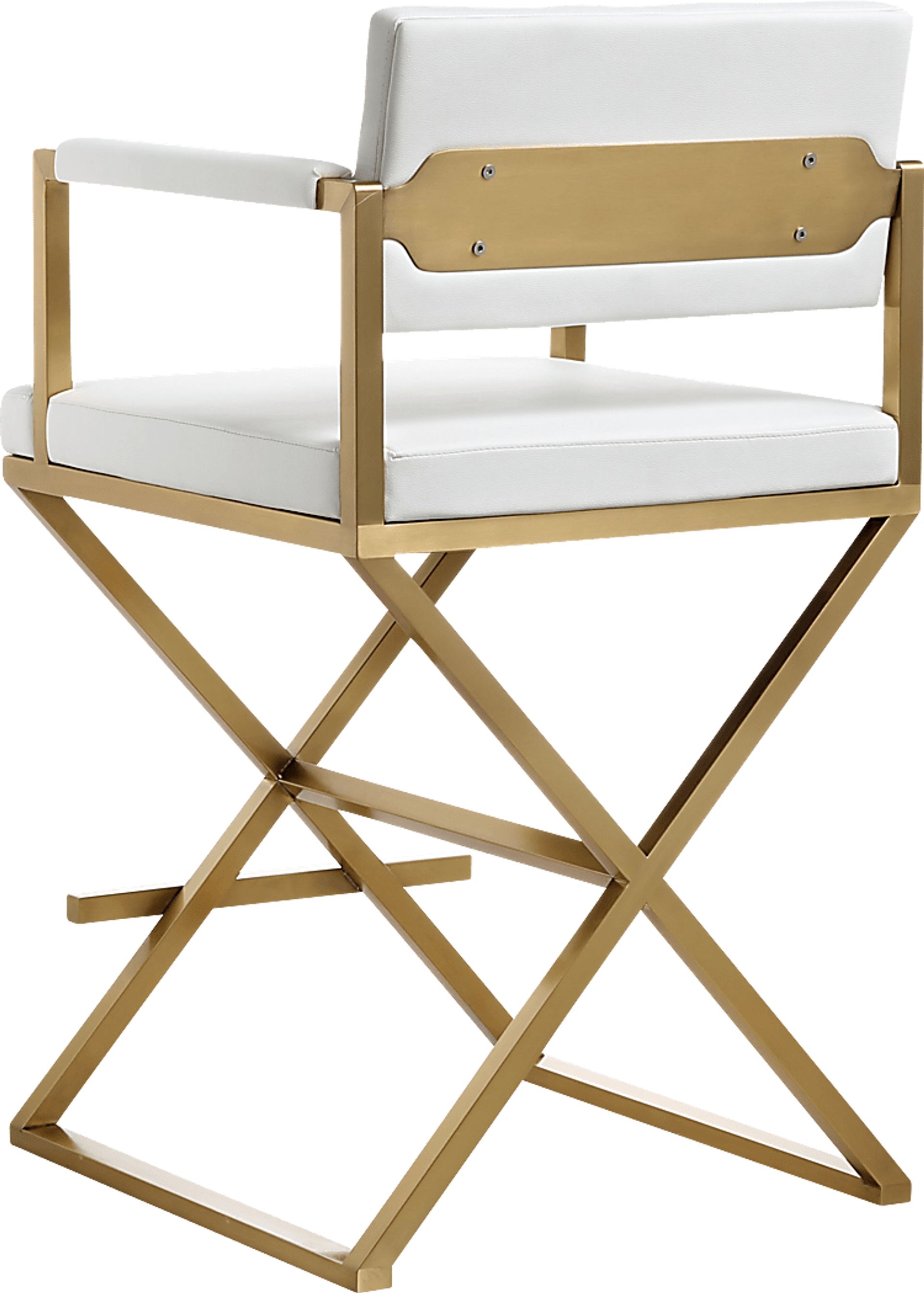 Drela White Counter Height Stool - Image 4