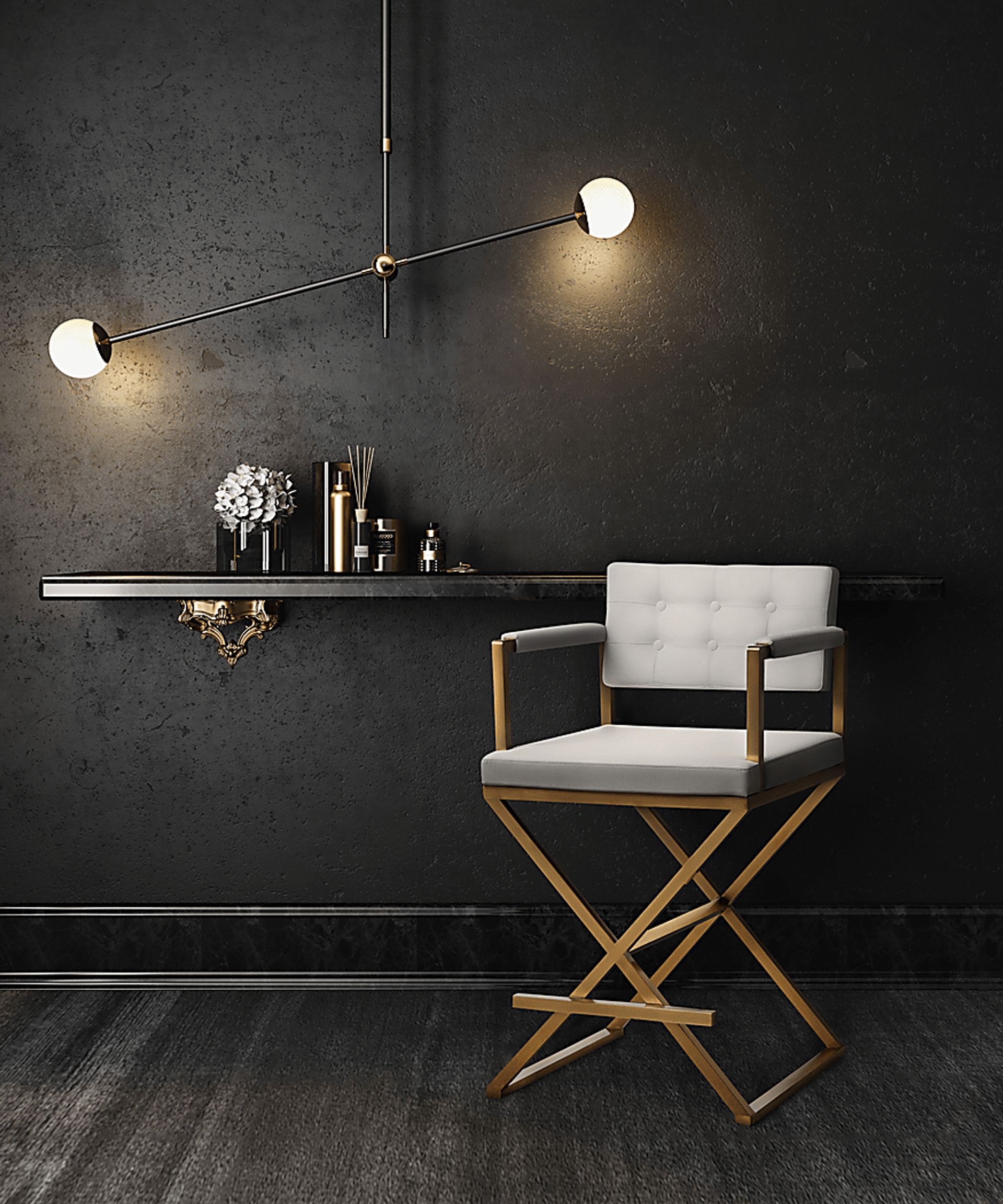 Drela White Counter Height Stool - Image 8