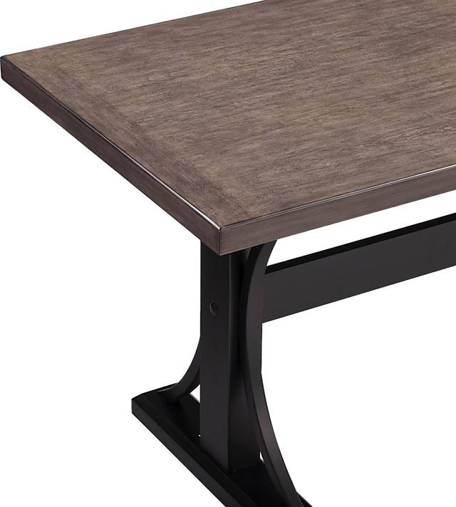Drennen Gray Dining Table - Thumbnail - Image 3
