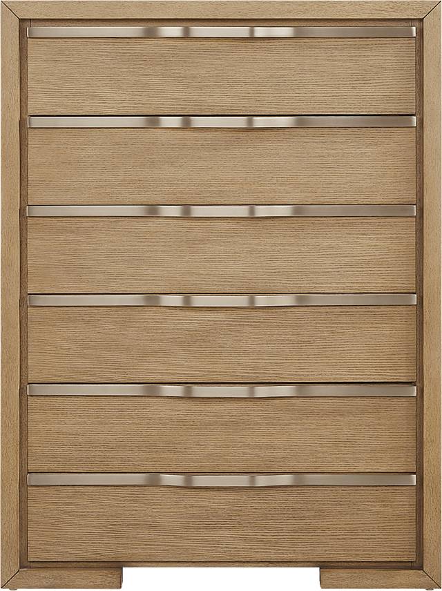 Drew & Jonathan Alpine Lake Light Oak Drawer Chest - Thumbnail - Image 1