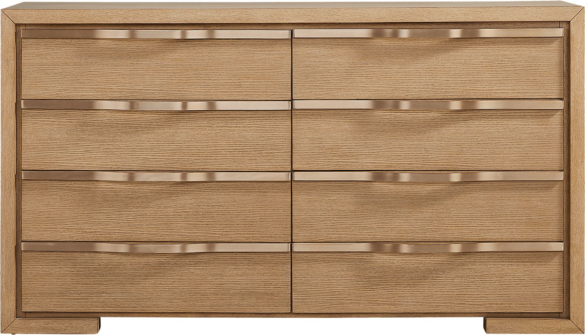 Alpine Lake Light Oak 7 Pc Queen Upholstered Bedroom - Image 6