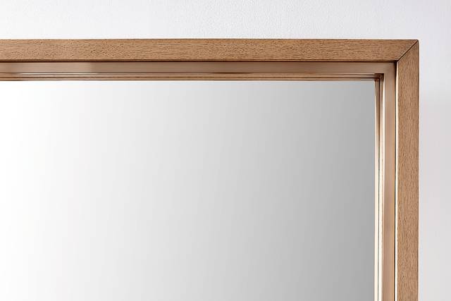Drew & Jonathan Alpine Lake Light Oak Mirror - Thumbnail - Image 3