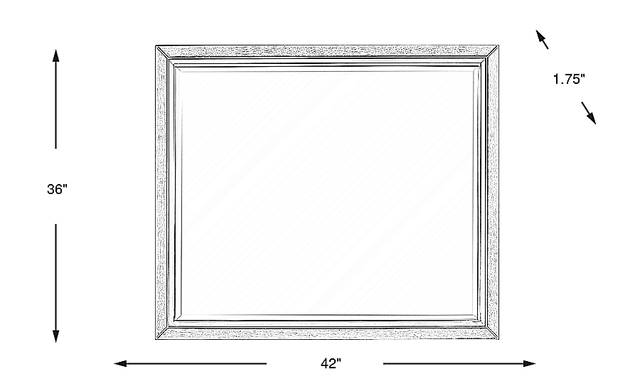 Dimension Image. Please refer to the Dimension Tab on this page for dimension details.