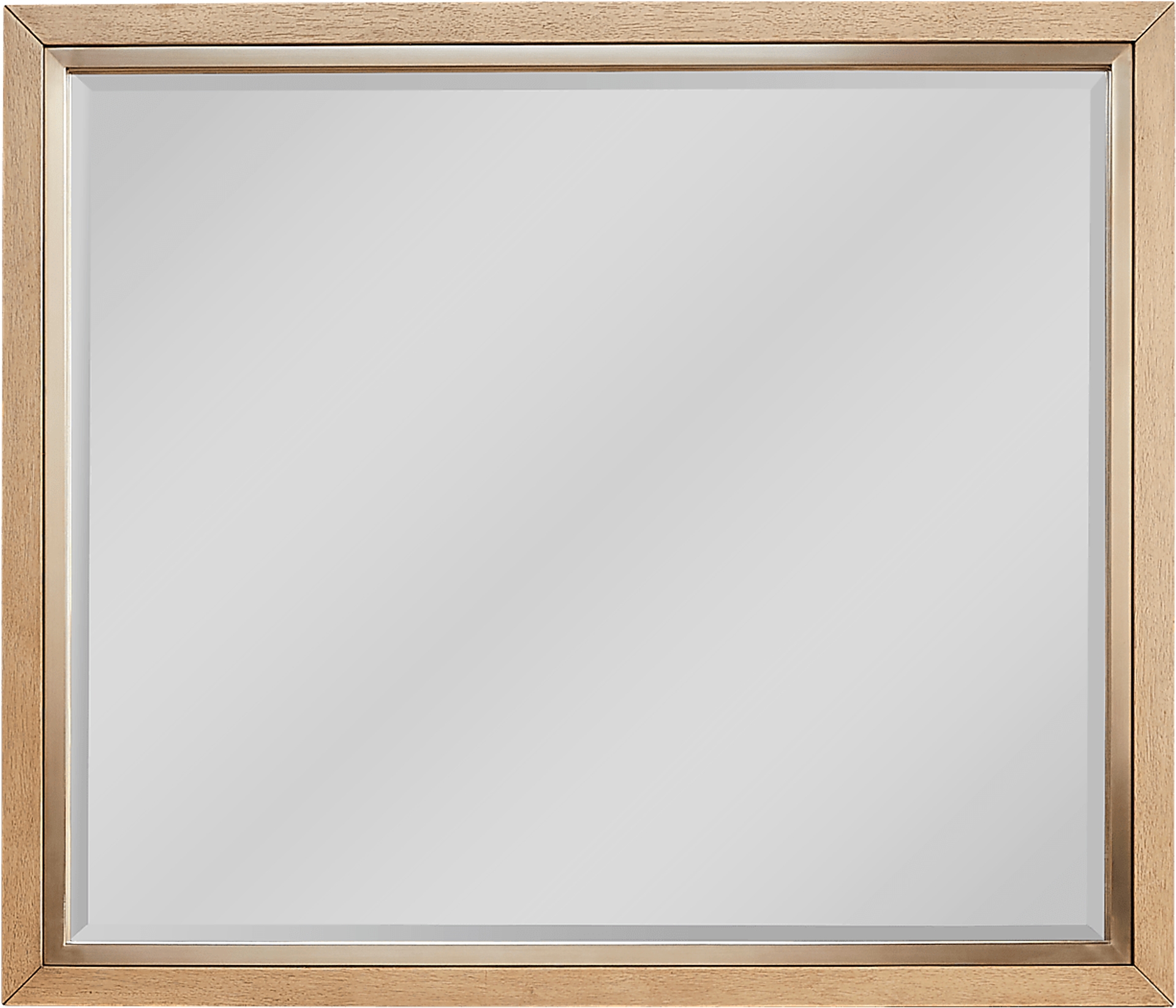 light oak mirror