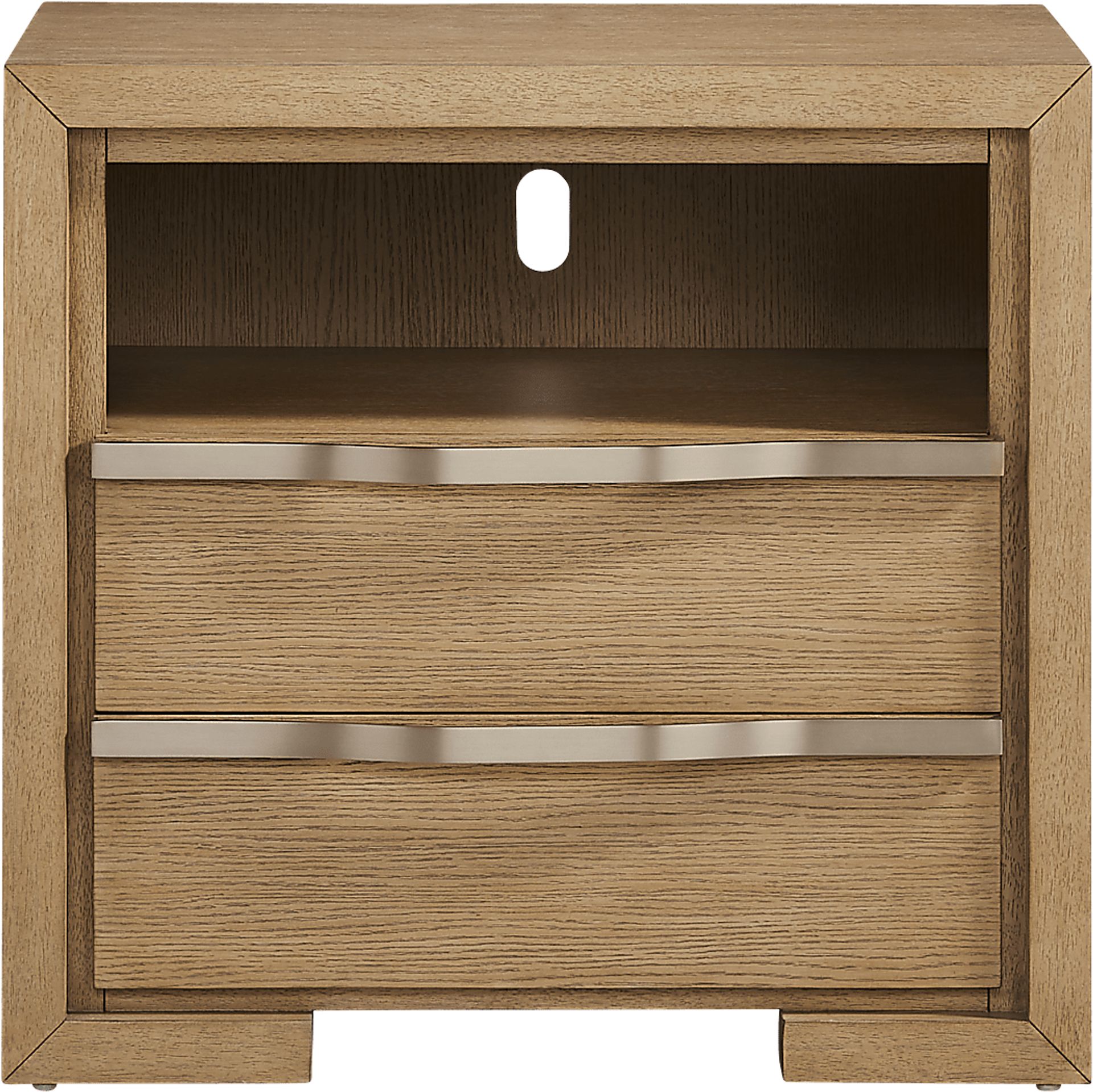 Drew & Jonathan Alpine Lake Light Oak Nightstand - Image 1
