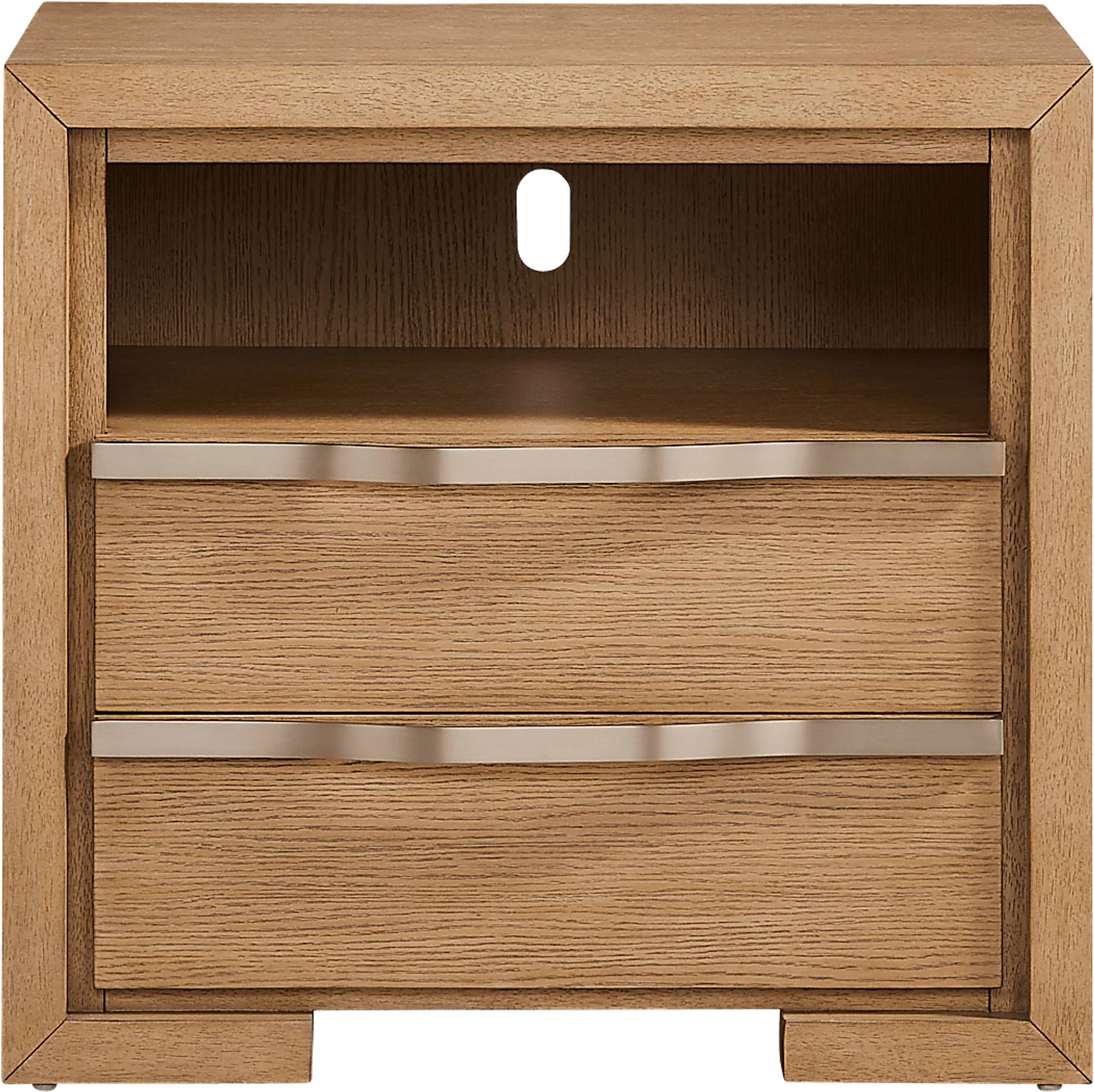 light oak nightstand