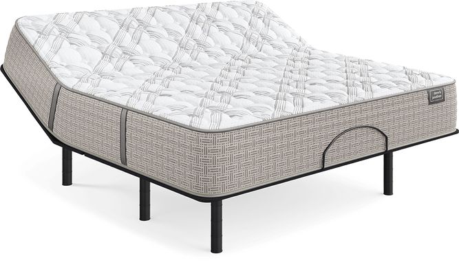 Drew & Jonathan Capertee King Mattress with Head Up Only Base