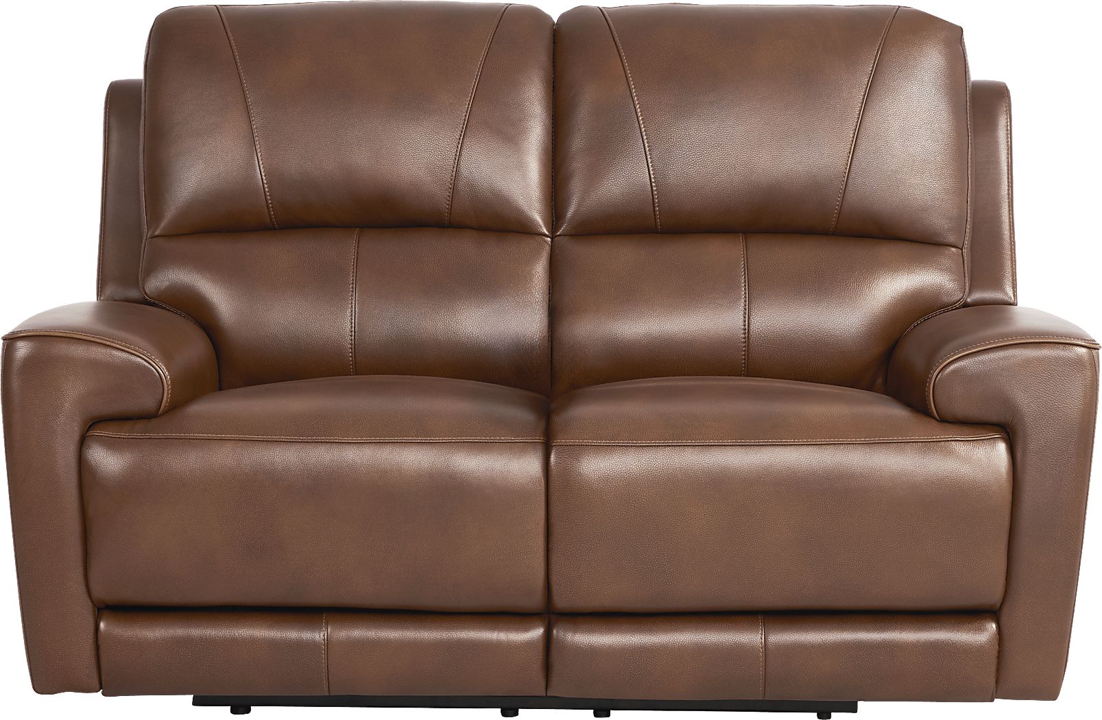 Fremont Leather Non-Power Reclining Loveseat