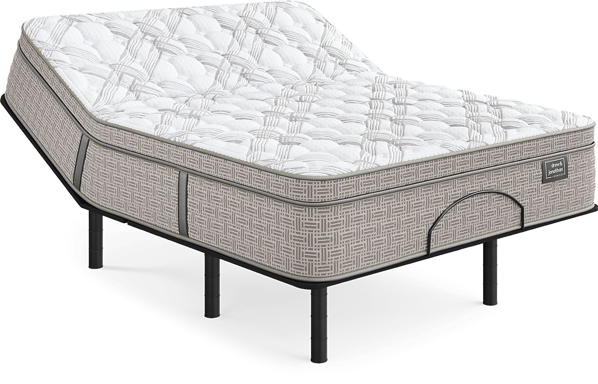 Drew & Jonathan Ruby Ranch Queen Mattress with Head Up Only Base - Image 1