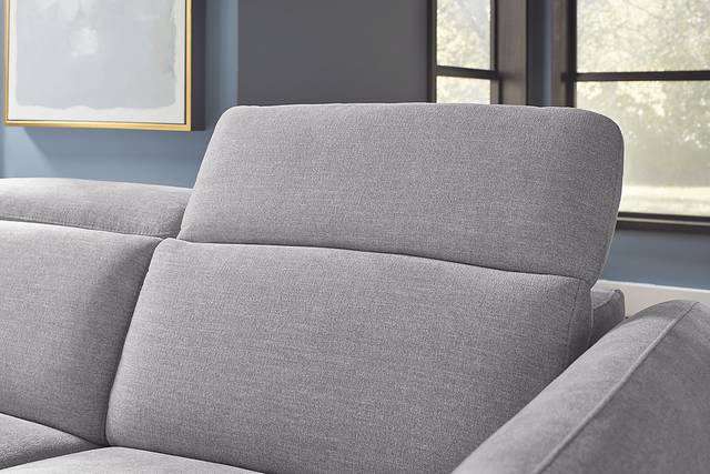 Westlake Light Gray 5 Pc Dual Power Reclining Sectional - Thumbnail - Image 4