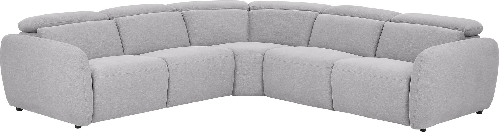 5 pc dual power reclining sectional