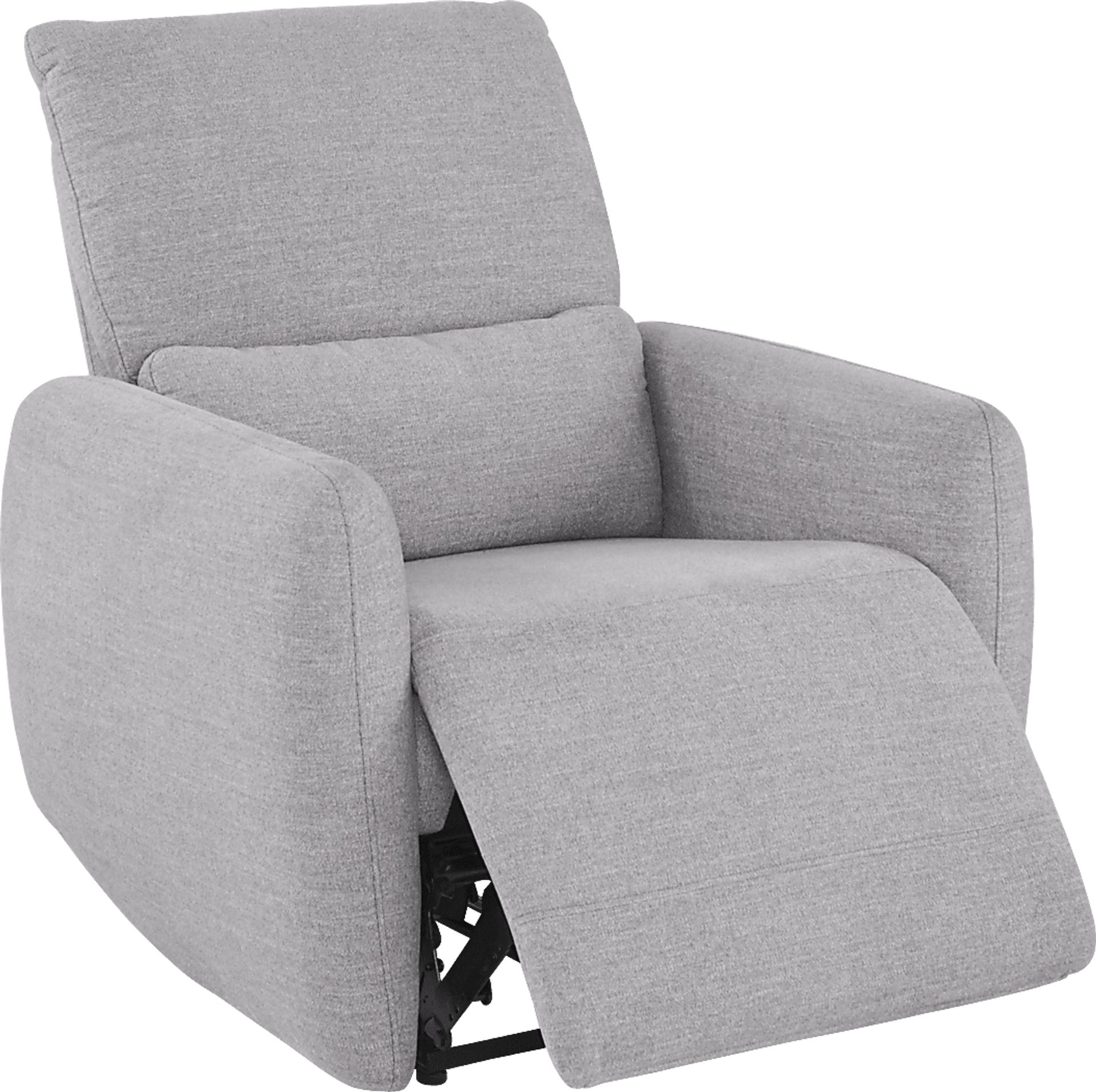 Westlake Light Gray Dual Power Recliner - Image 2
