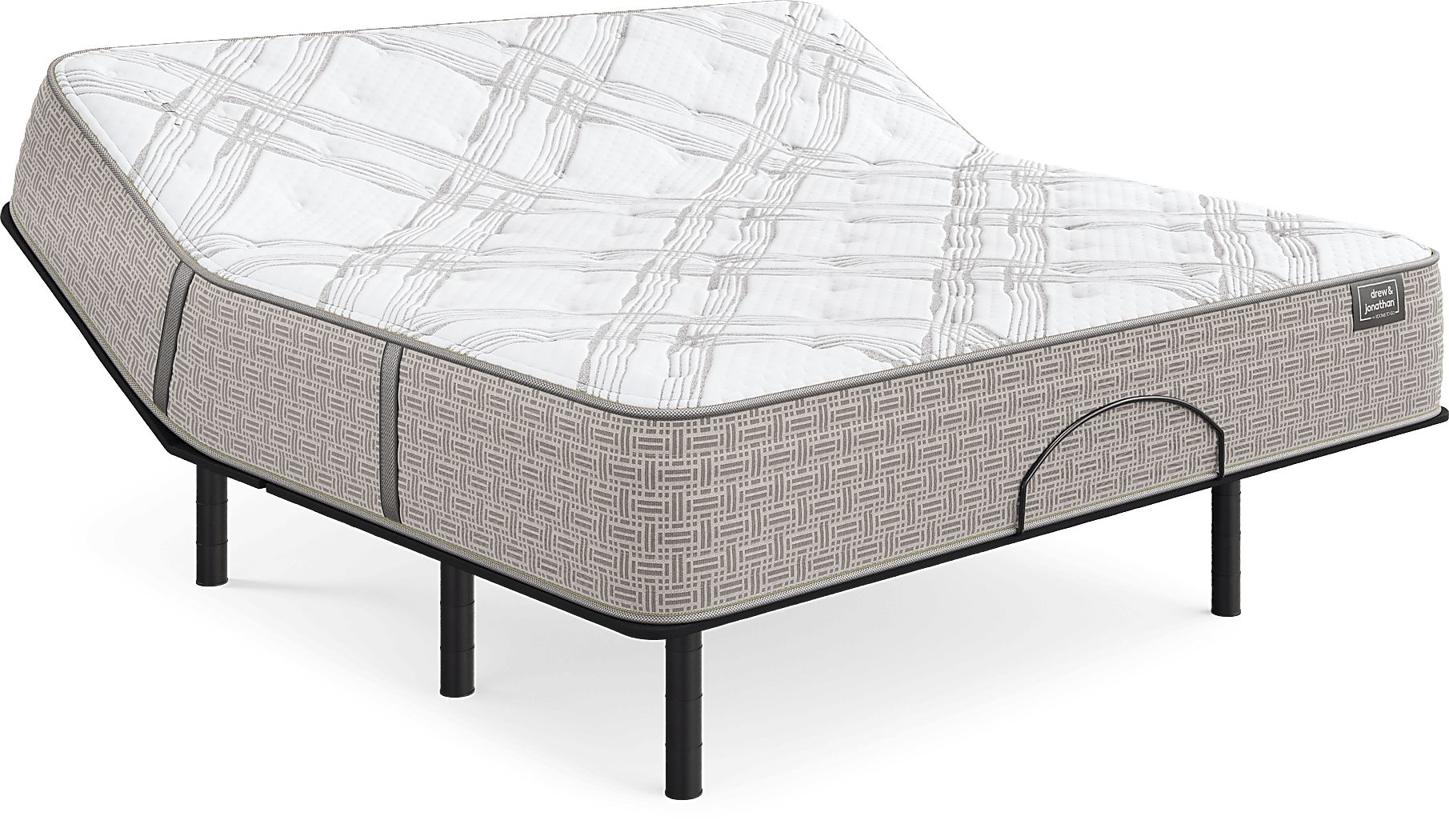 Drew & Jonathan Westwater King Mattress with Head Up Only Base