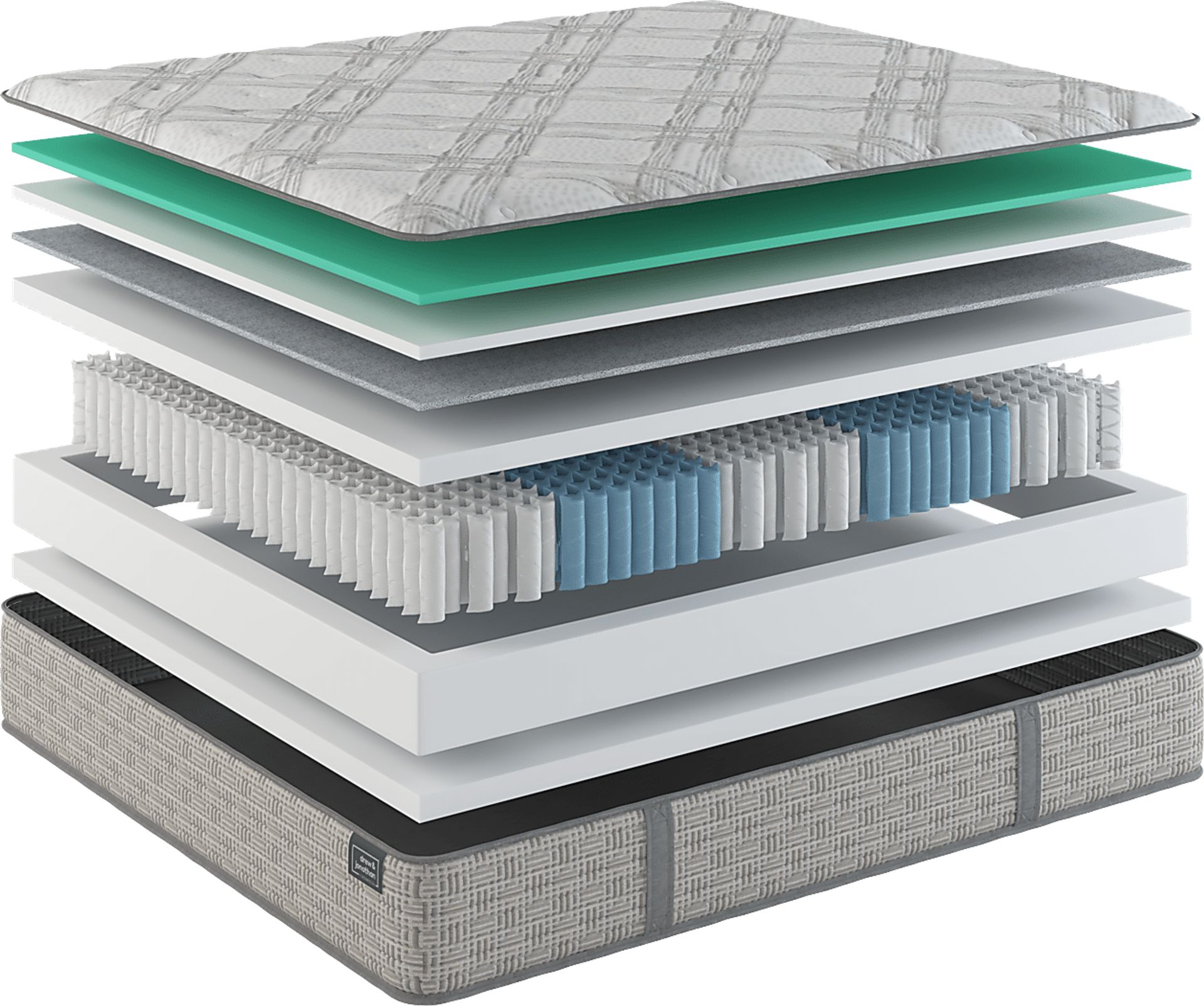 Drew & Jonathan Westwater Queen Mattress with RTG-Sleep 3100 - Image 2
