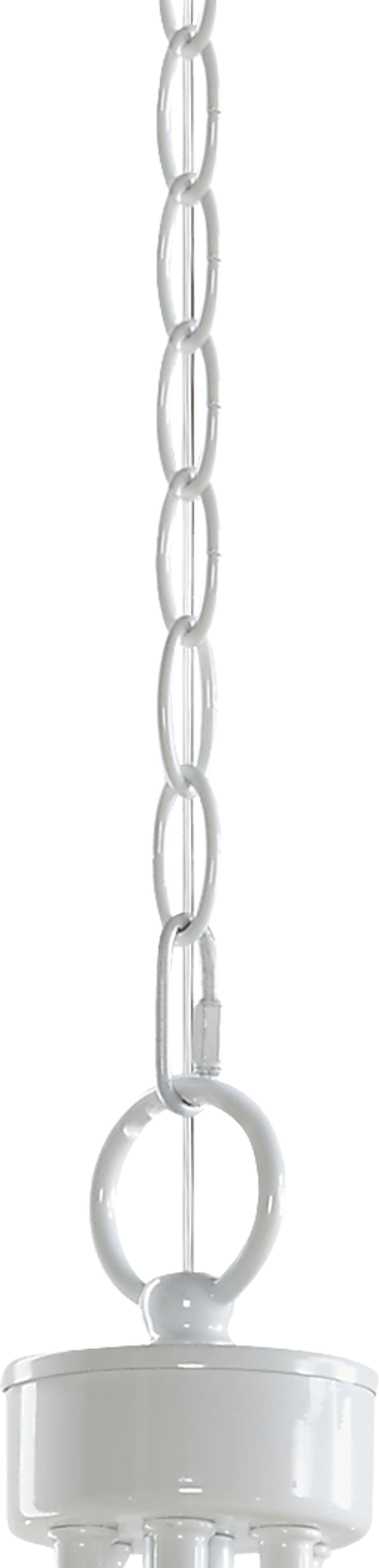Drew Street White Chandelier - Image 6