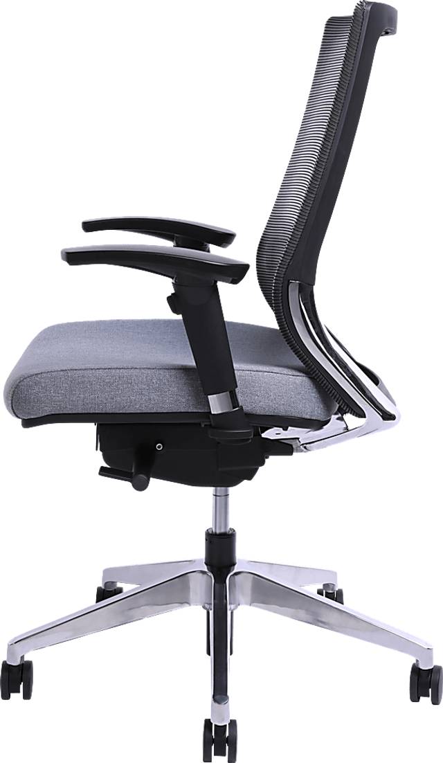 Drexel Gray Office Chair - Thumbnail - Image 3
