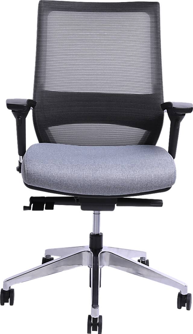 Drexel Gray Office Chair - Thumbnail - Image 4