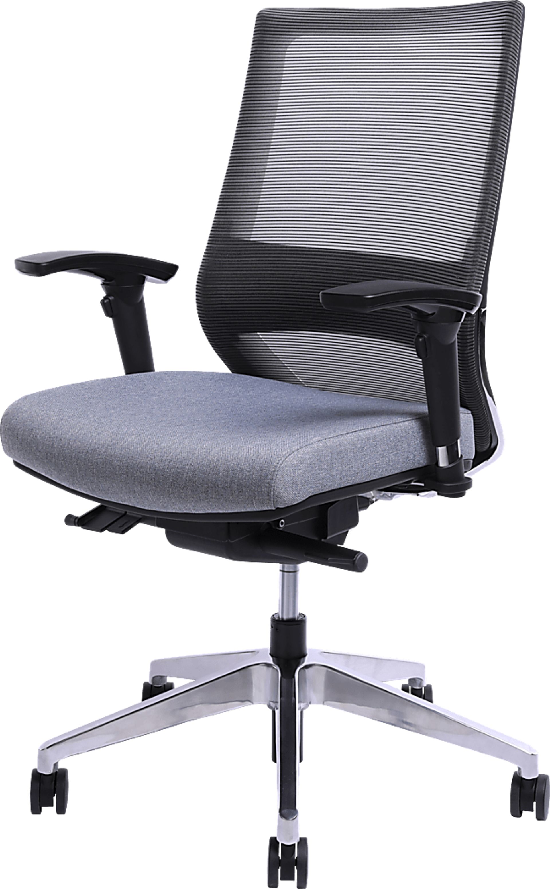 Drexel Gray Office Chair - Image 1