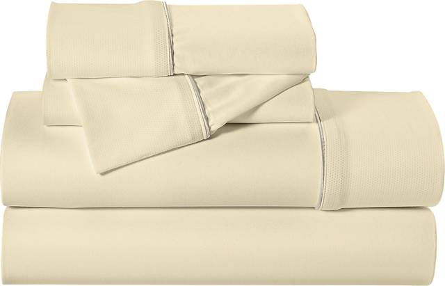 Dri-Tec Performance Champagne 5 Pc Split King Bed Sheet Set - Thumbnail - Image 1