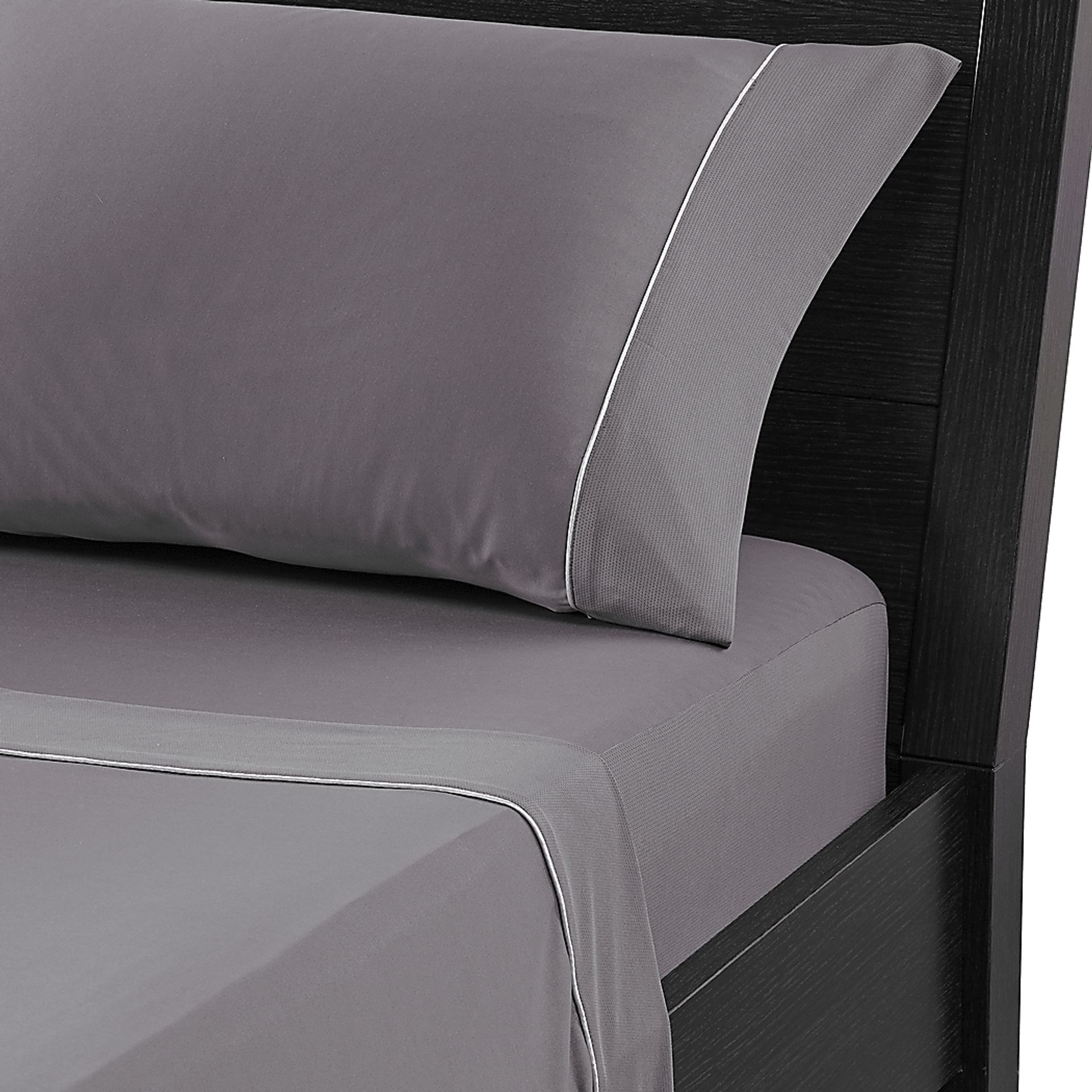 Dri-Tec Performance Granite 4 Pc California King Bed Sheet Set - Image 3