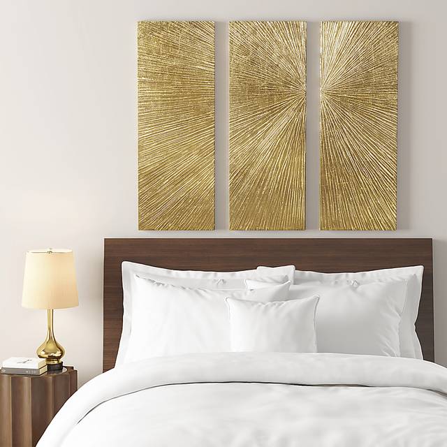 Driftair Gold Wall Decor, Set of 3 - Thumbnail - Image 3