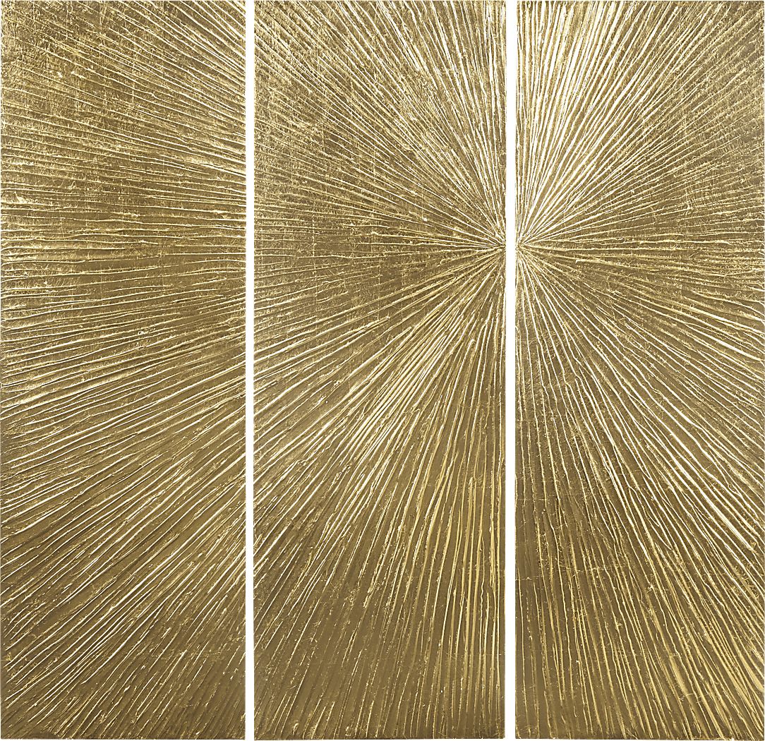Driftair Gold Wall Decor, Set of 3