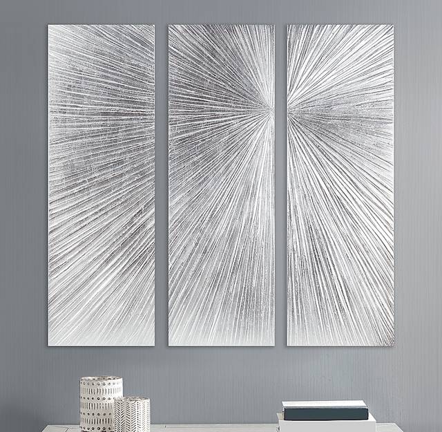 Driftair Silver Wall Decor, Set of 3 - Thumbnail - Image 2