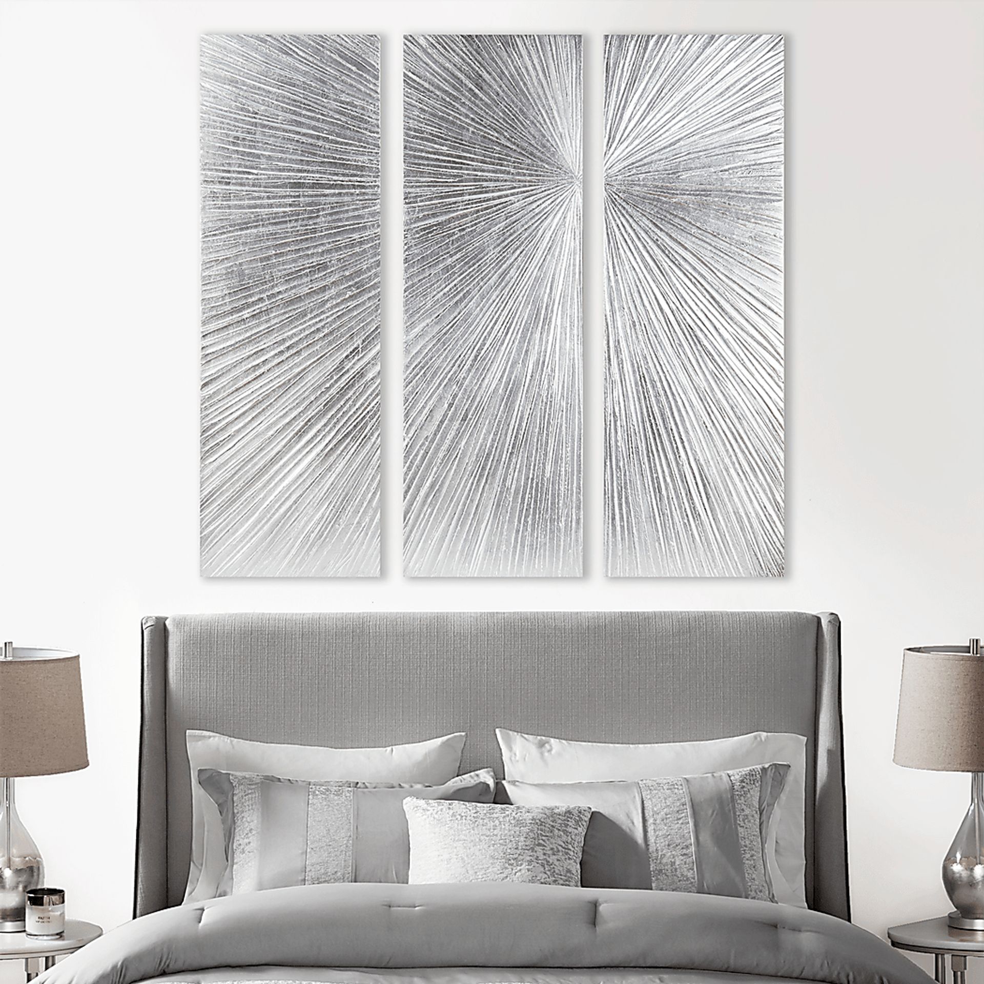 Driftair Silver Wall Decor, Set of 3 - Image 3