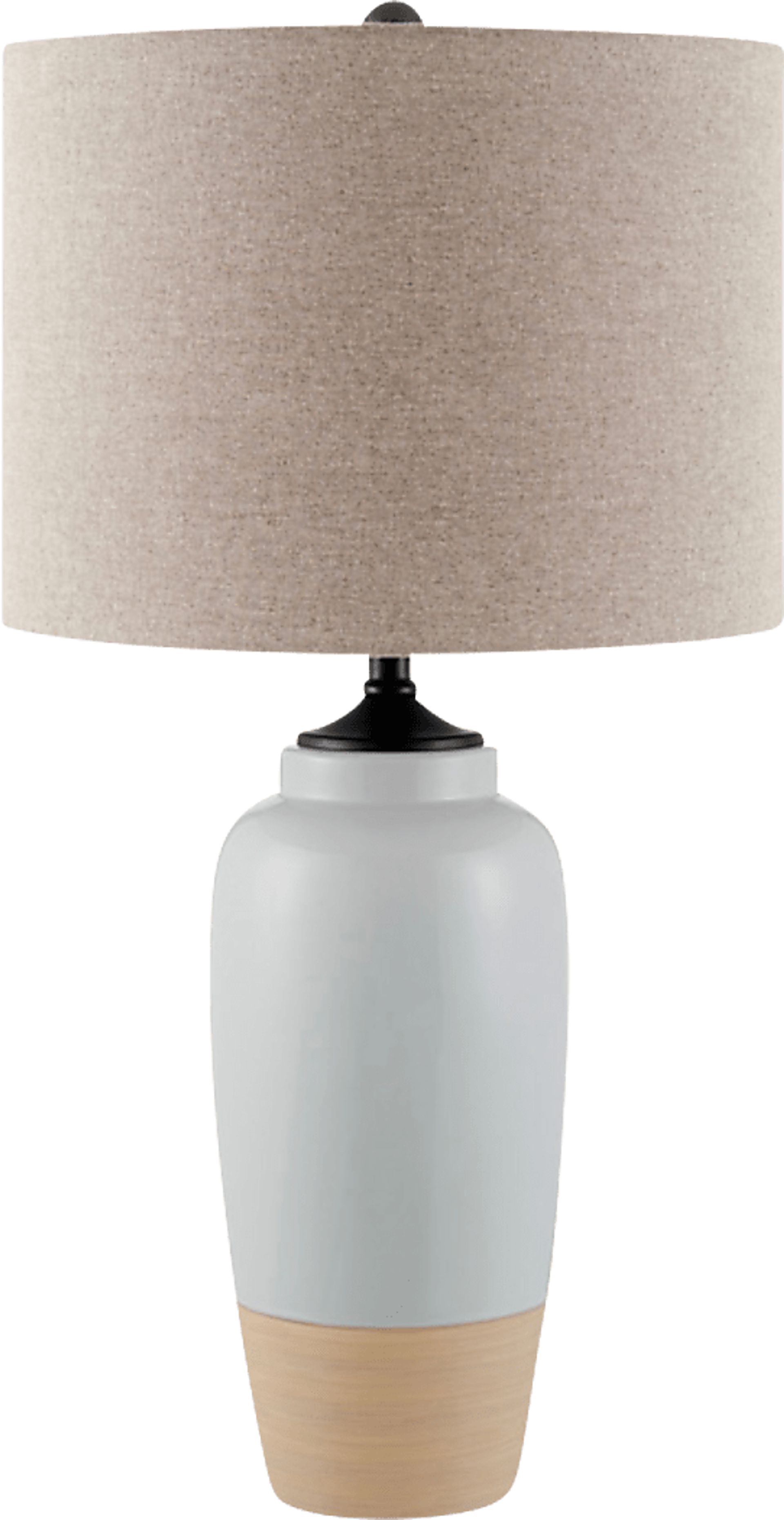 Driggs Post Gray Lamp - Image 1