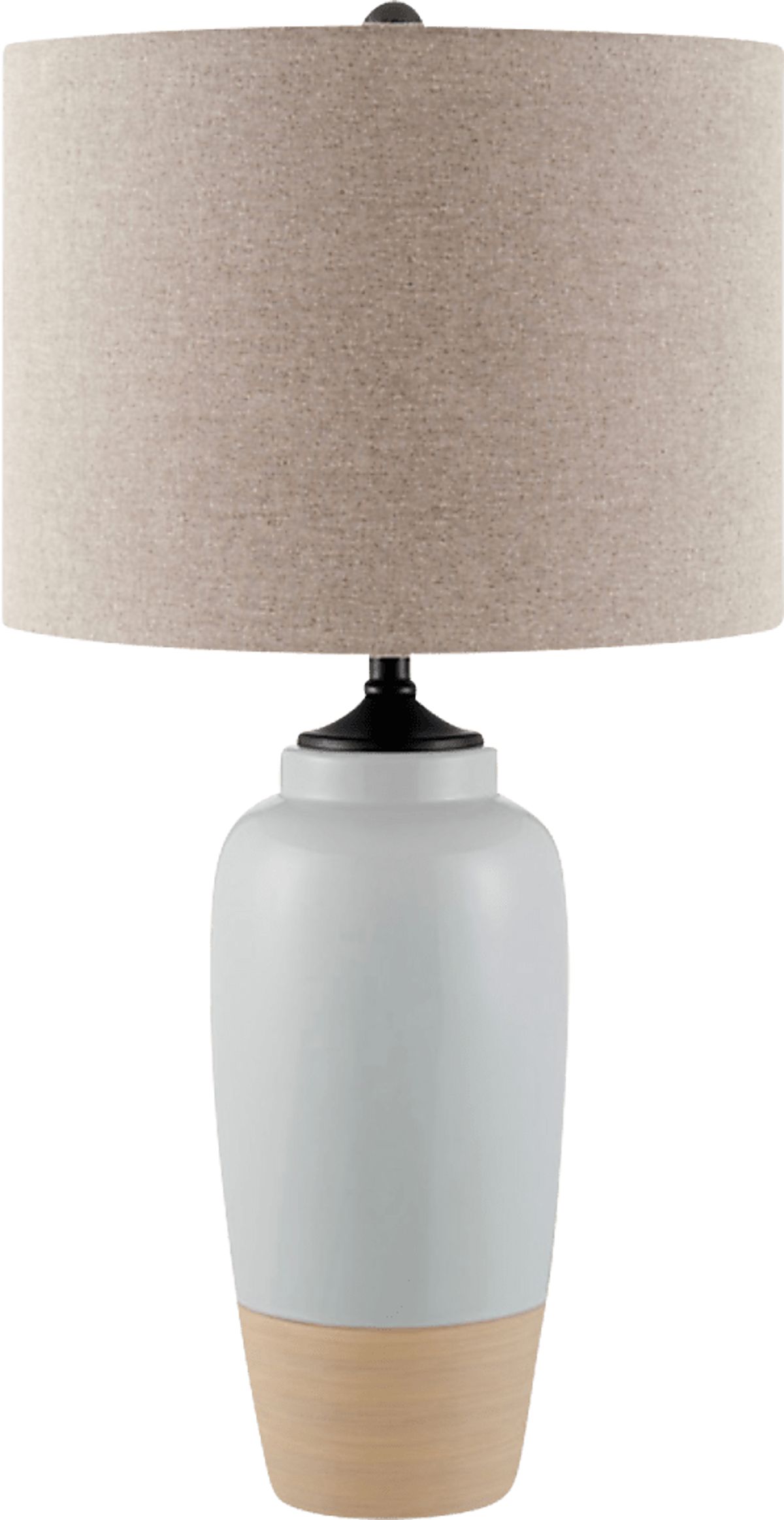 Driggs Post Gray Table Lamp | Rooms to Go